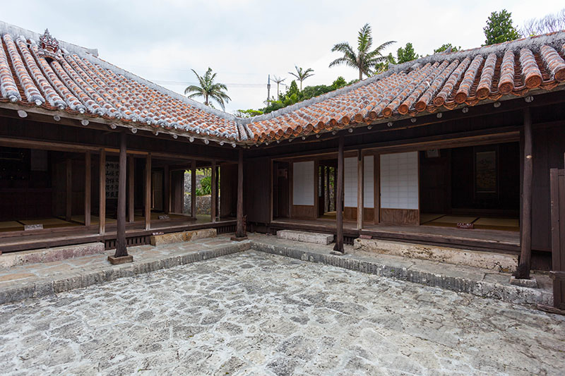 Innenhof des Old House