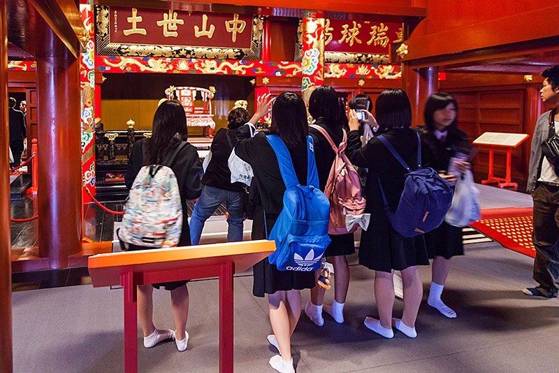 Alle wollen fotografieren und fotografiert werden ...