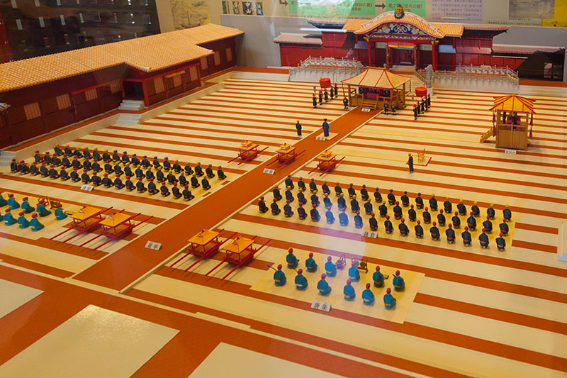 ... damals mit Hofstaat