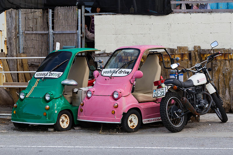 OK, die Beiden sind etwas rundlicher, aber fahren die auch?