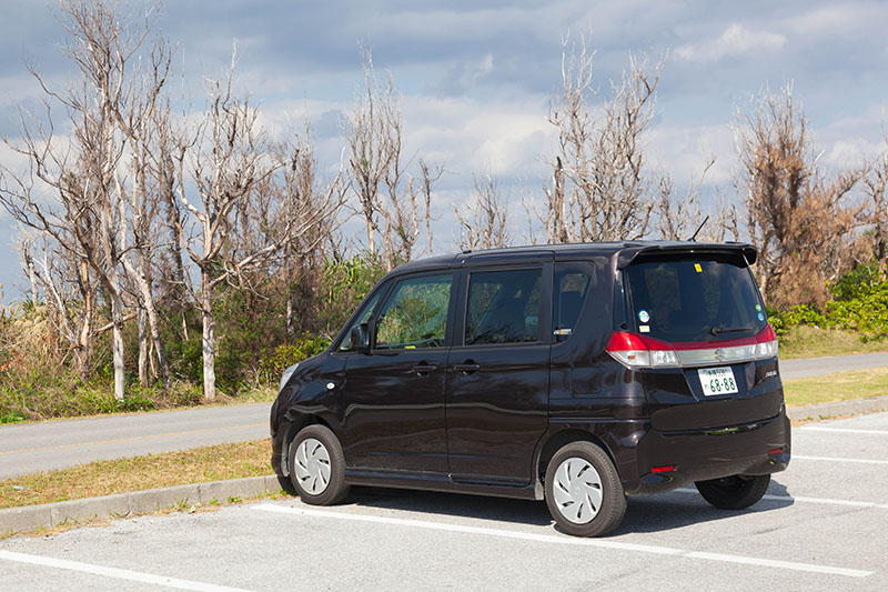 Unser Mietwagen, ein Suzuki Solio