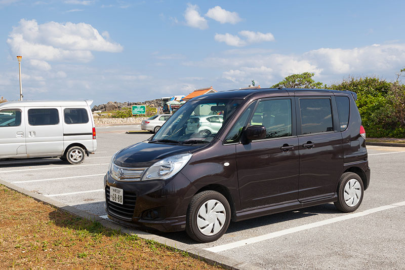 Unser Mietwagen, ein Suzuki Solio