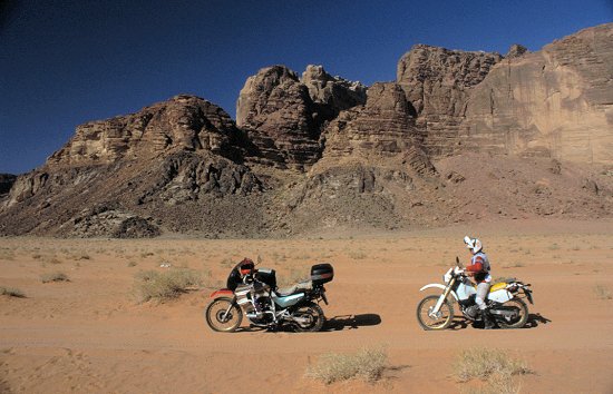 Tour durch's Wadi Rum