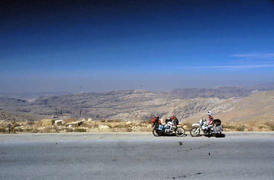 Unter der Dunstglocke am Horizont liegt Israel