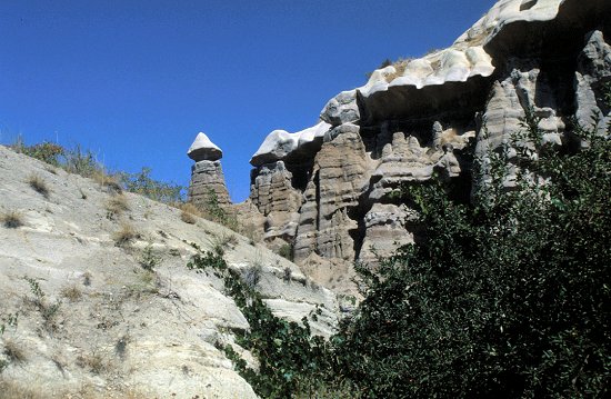 Felsen mit Dach