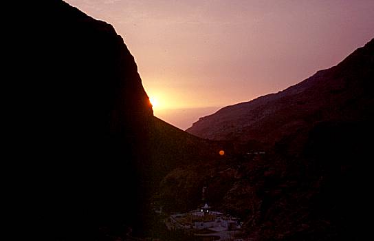 Sonnenuntergang bei Ma'in (HKJ)