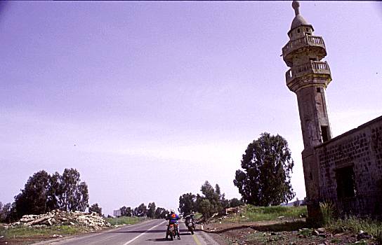 Zerschossenes Minaret