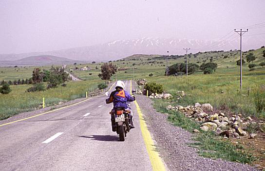 Fahrt zum Mount Hermon