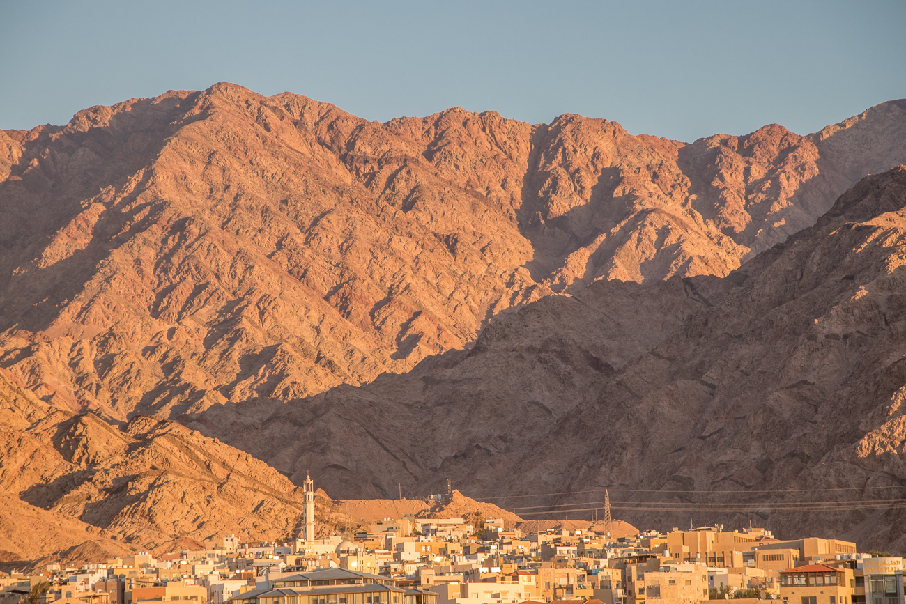 Die Berge um Aqaba 