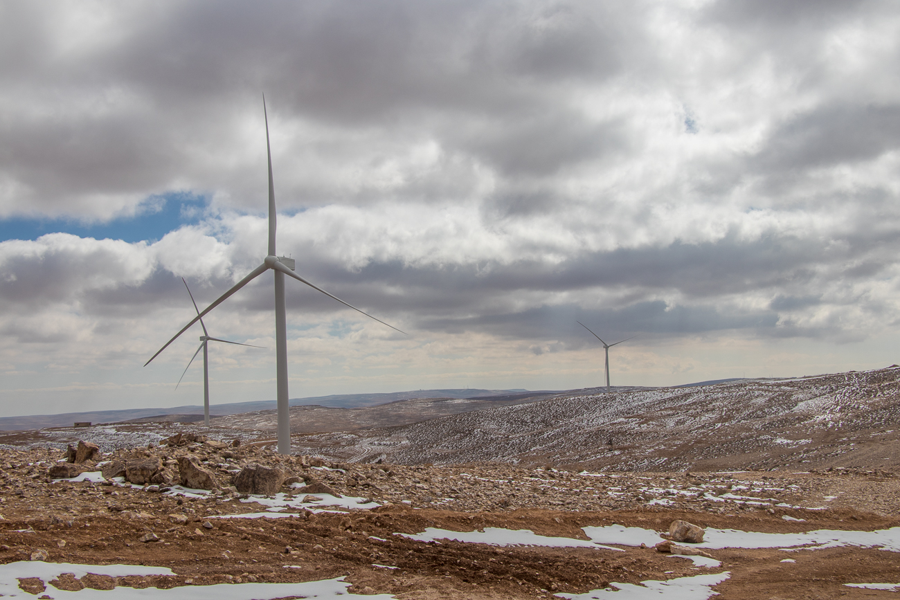 Windräder zur Stromerzeugung 