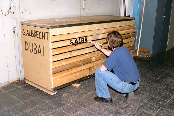 ... und beschriftet