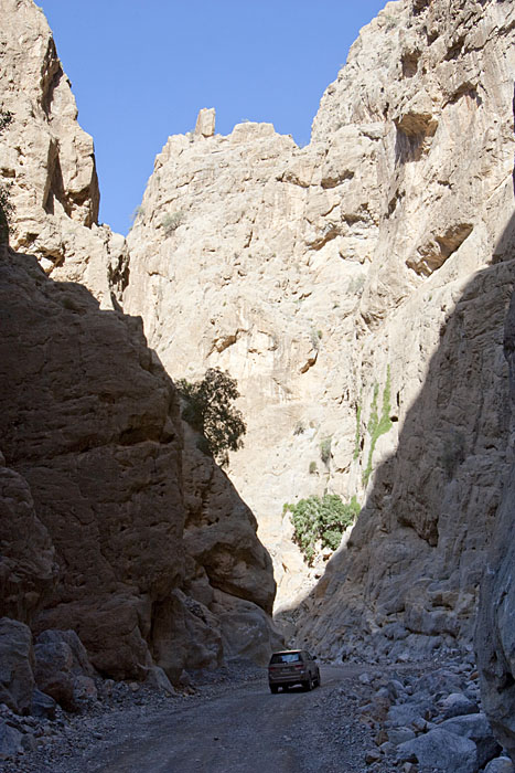 Hier sieht man die Tiefe der Schlucht noch etwas besser