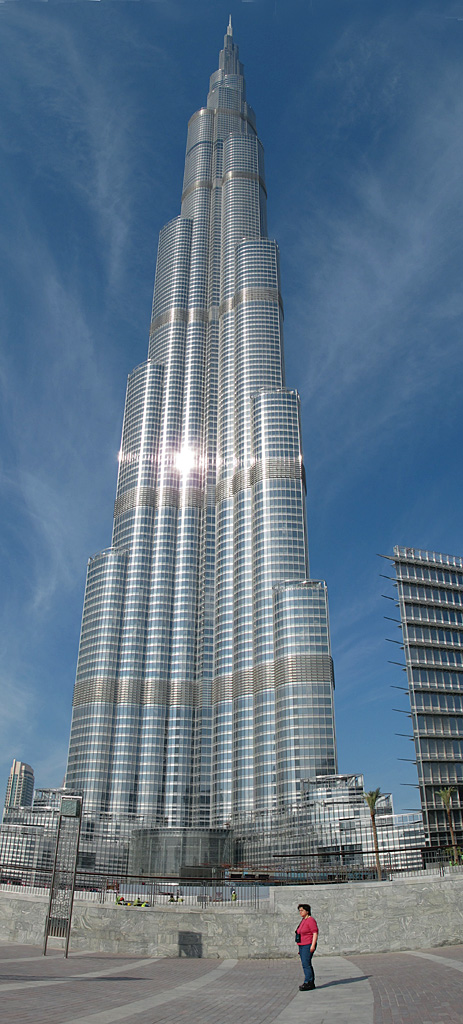 Vroni am Burj Khalifa