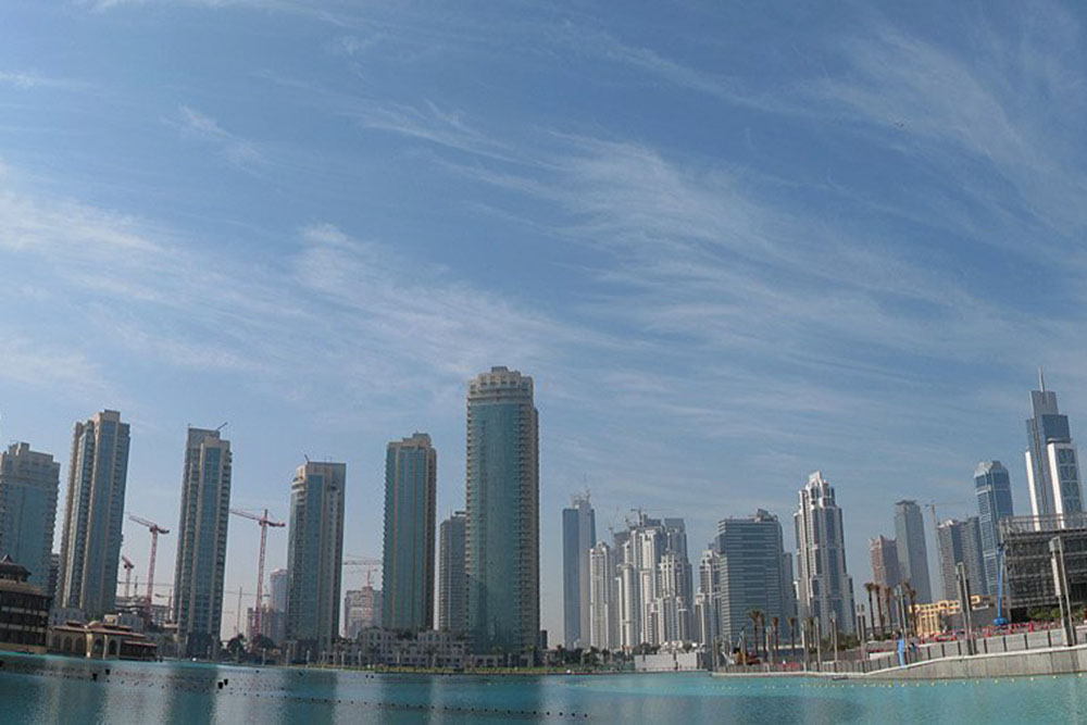Bereich am Burj Khalifa