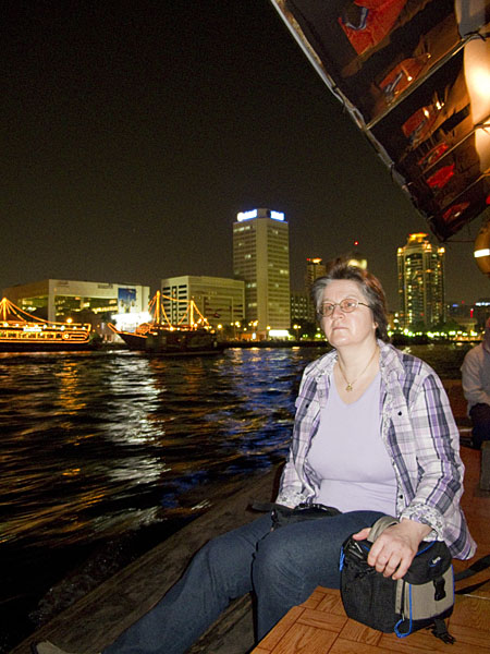 Mit dem Abra über den Dubai Creek