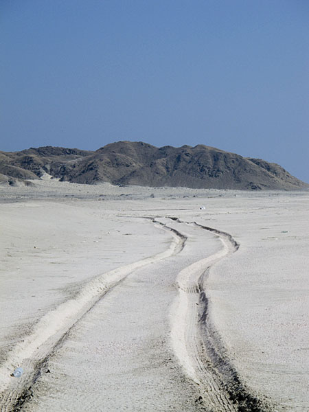 Unsere Spur, bis dahin ging es gut ...