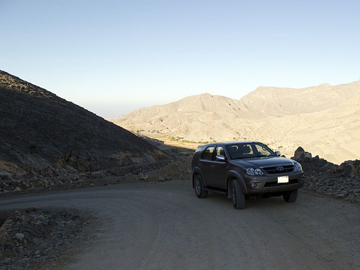 Auf der Musandam-Piste
