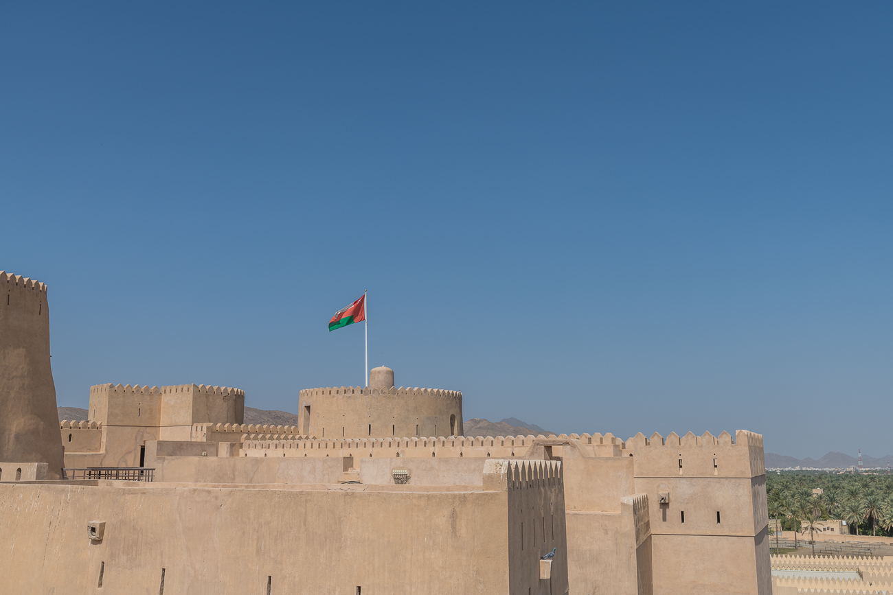 Blick auf Teile des Forts