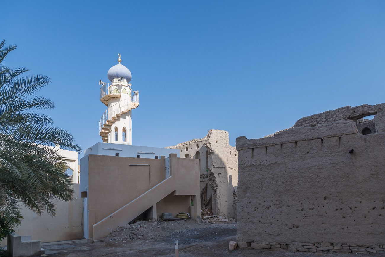 Die Moschee ist neueren Datums