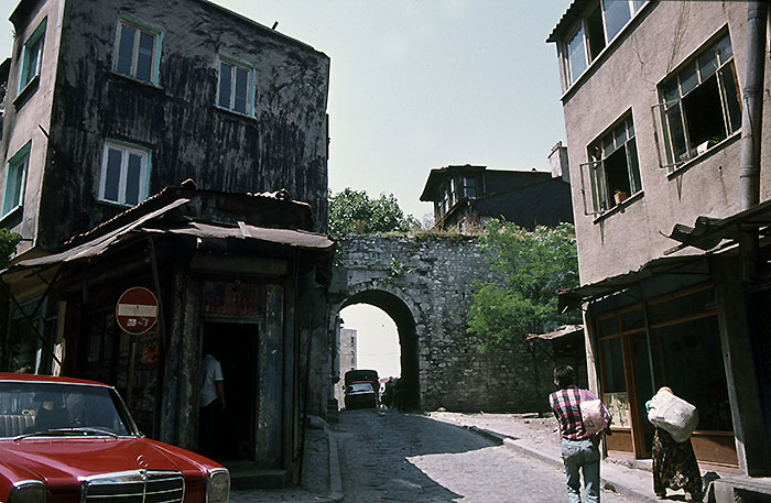 Teil der alten Stadtmauer