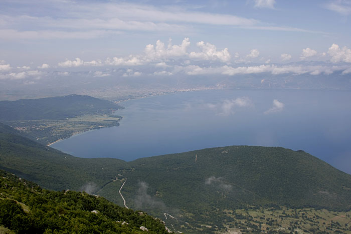 Ganz da hinten liegt Pogradec