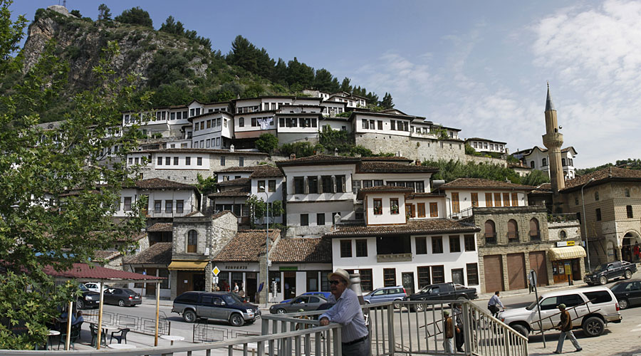 Berat ist die Stadt der Fenster