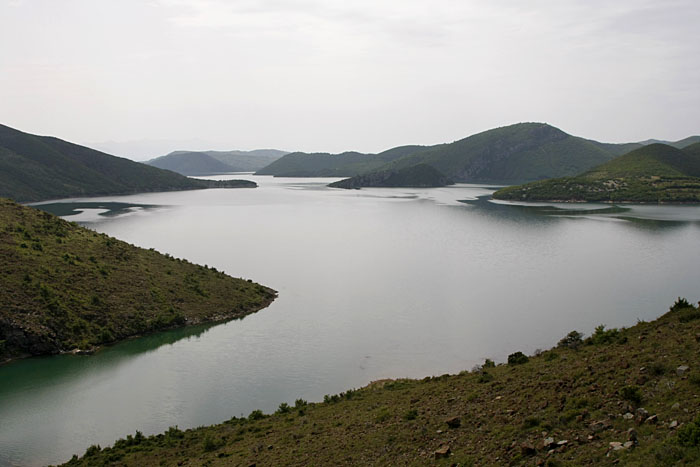 Stausee bei Shkodër