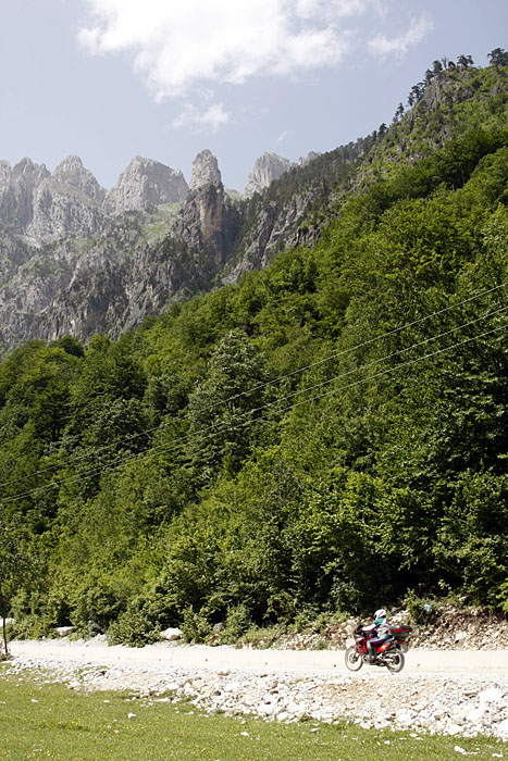 ... und hohe Berge