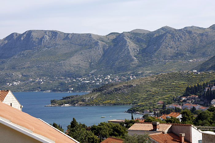 Blick von unserem Zimmerbalkon