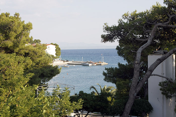 Blick von unserem Balkon