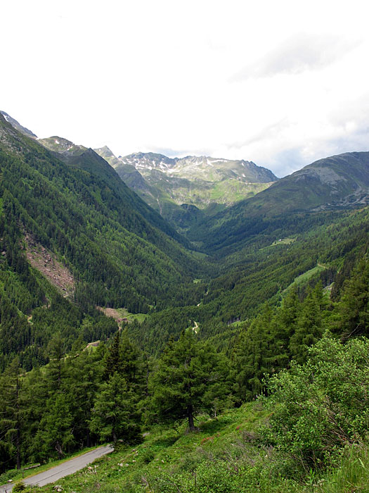 Auffahrt zum Sölkpass