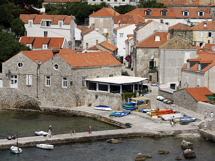 Eine Reihe Bilder von Dubrovnik ohne Kommentar