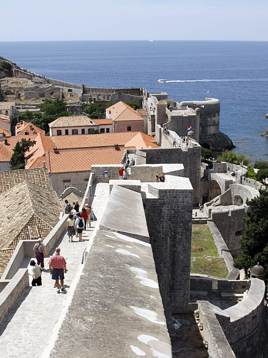 Eine Reihe Bilder von Dubrovnik ohne Kommentar