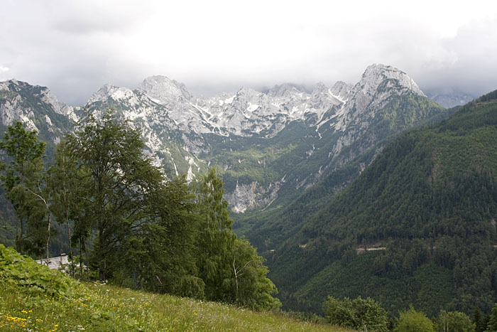 Auf der österreichischen Seite ist das Wetter auch nicht besser