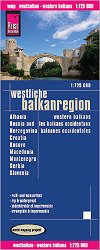 Landkarte Westlicher Balkan