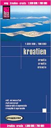 Landkarte Kroatien