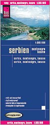 Landkarte Serbien