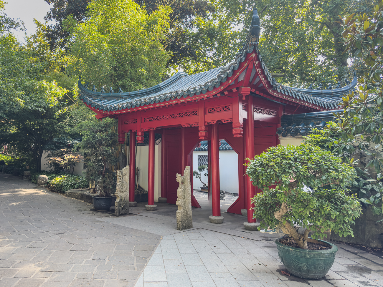 Im asiatischen Teil des Zoos