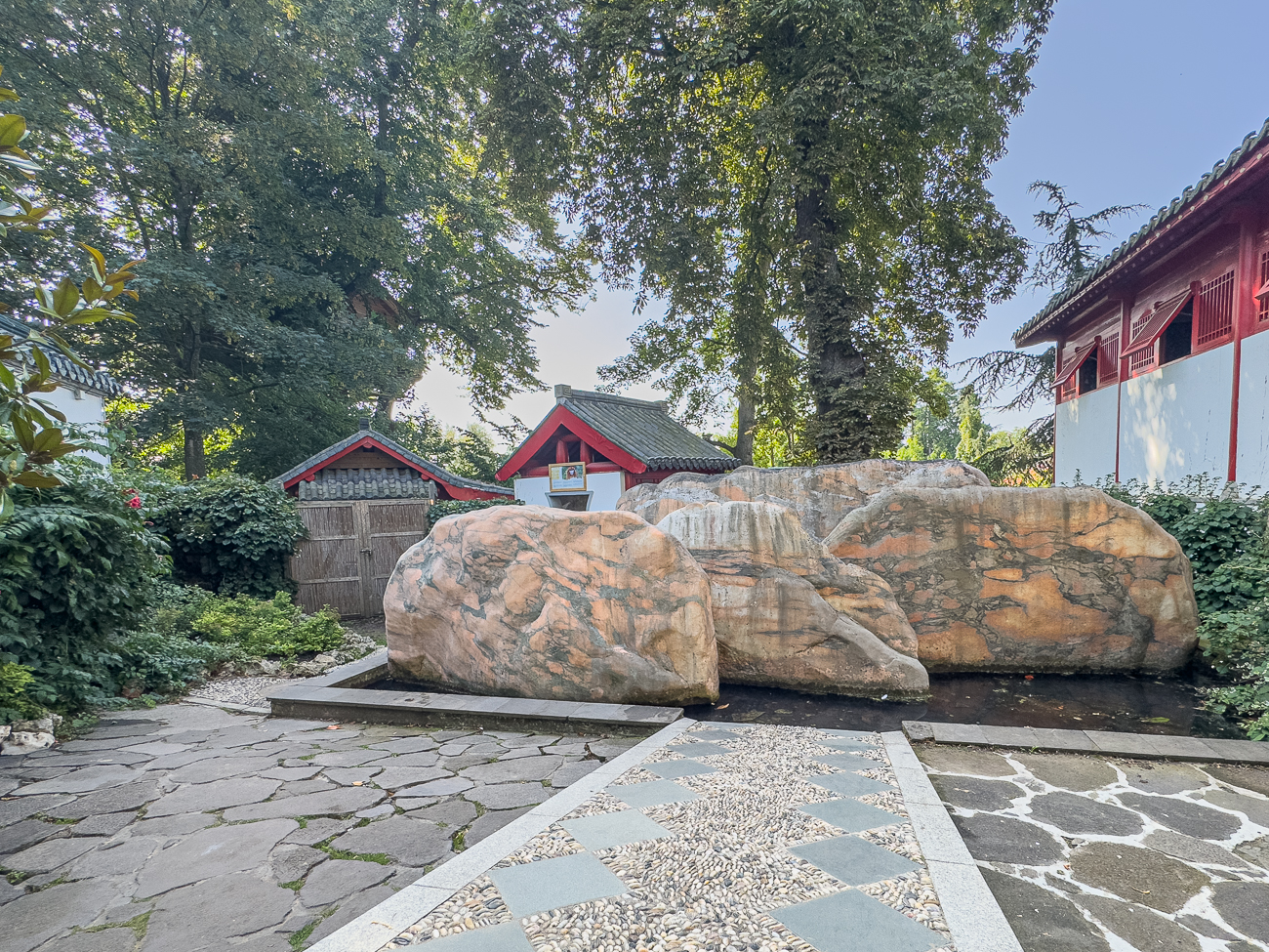 Im asiatischen Teil des Zoos
