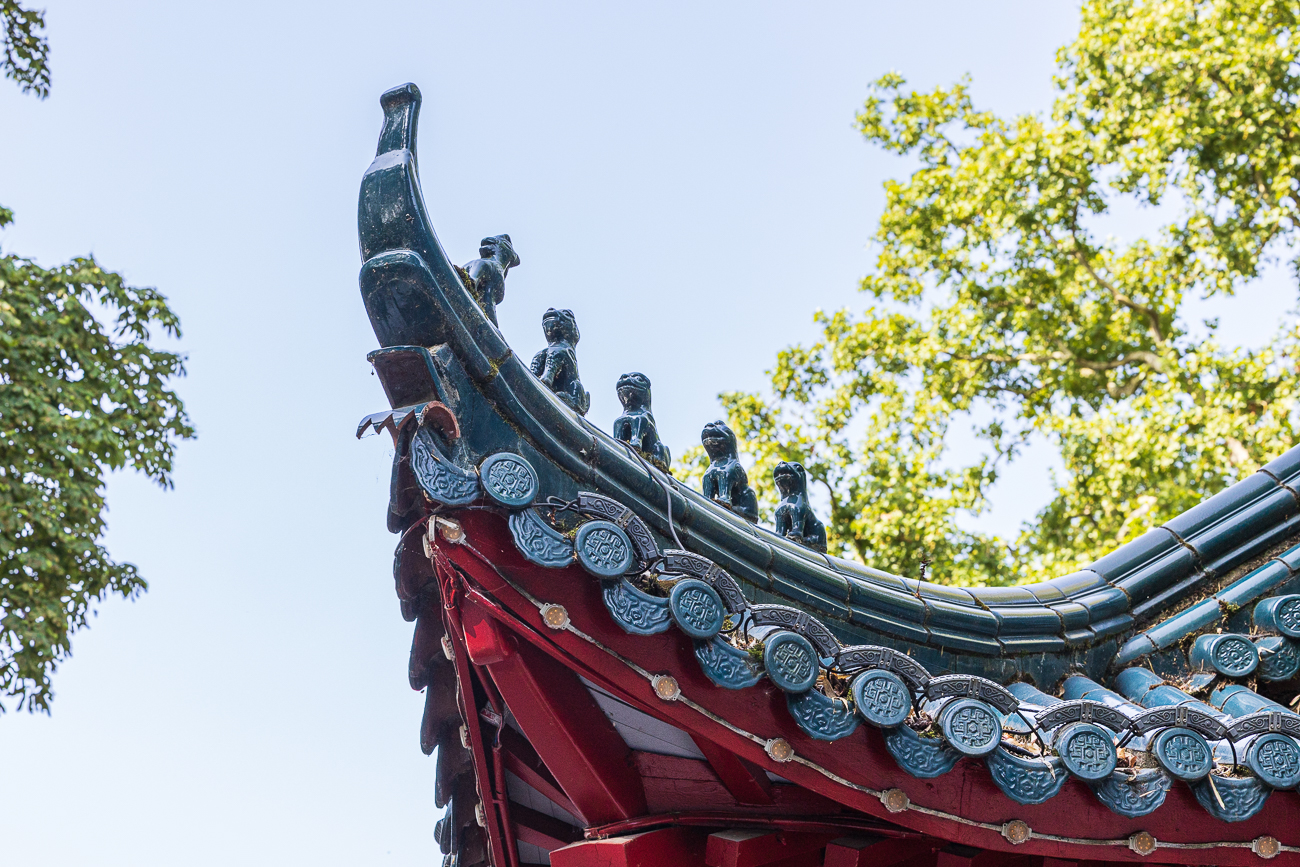 Im asiatischen Teil des Zoos