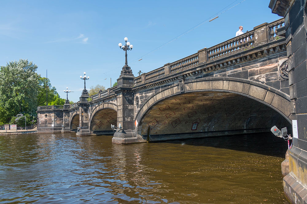 Brücke an der Binnenalster