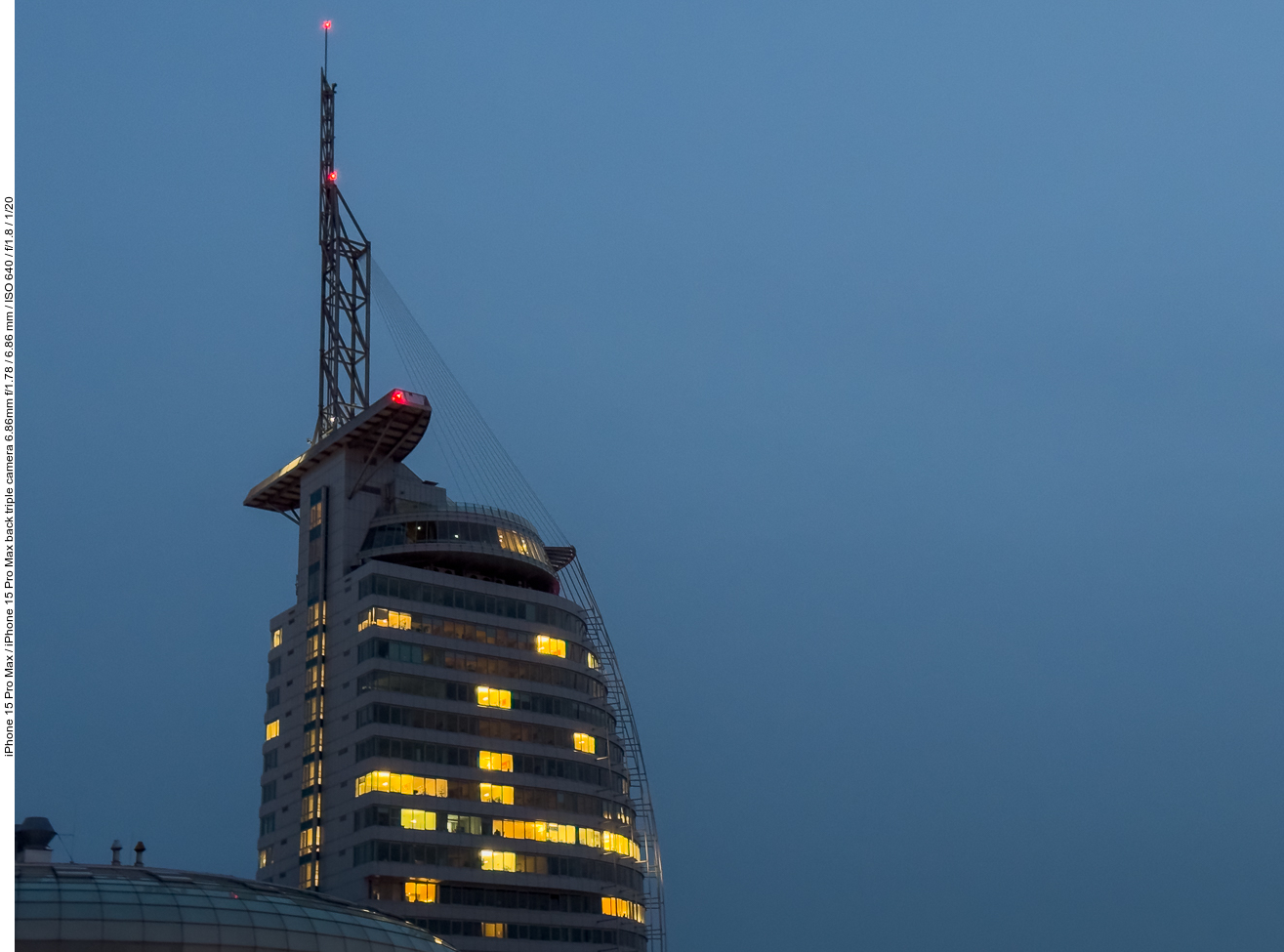 Aussichtsplattform des ATLANTIC Hotel SAIL City