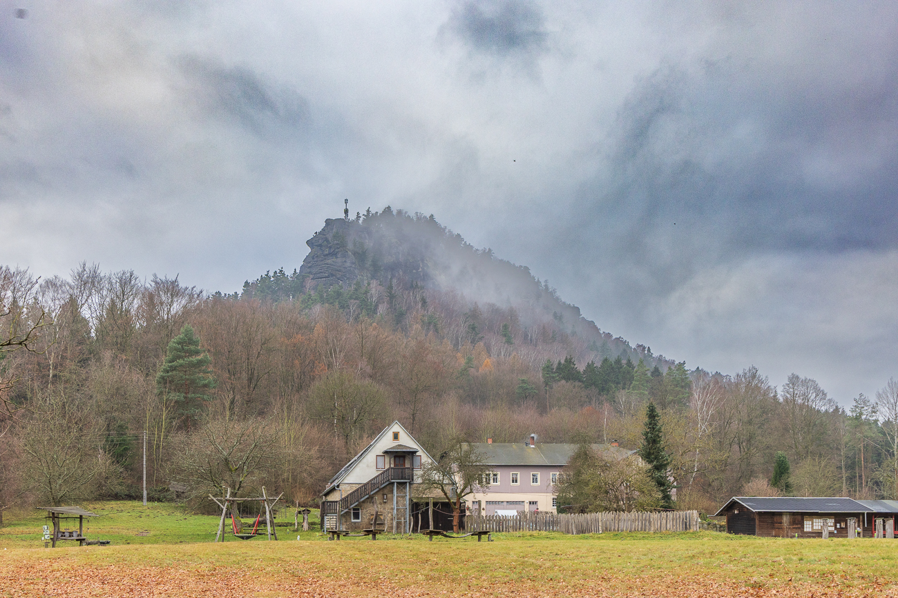 Unser Ziel, der Lilienstein ...
