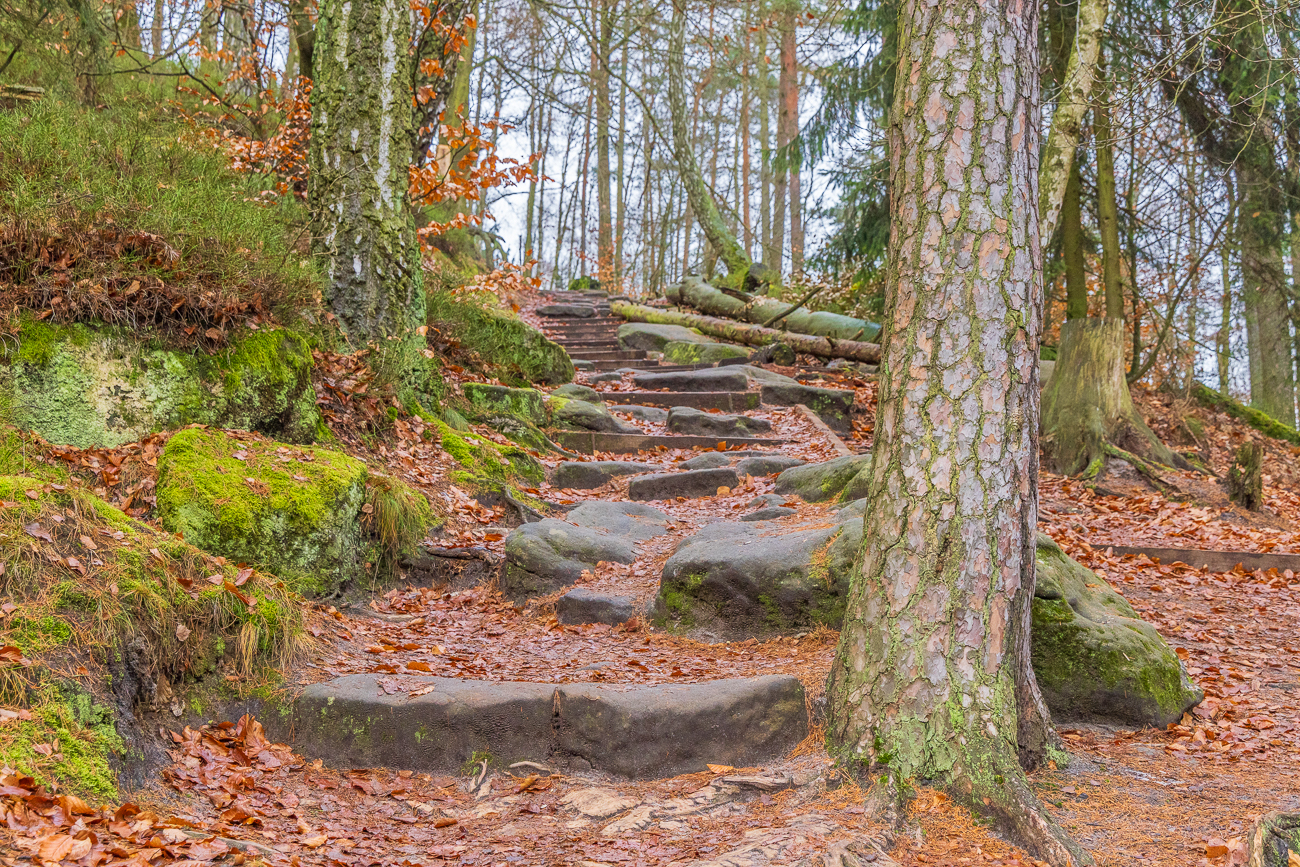 ... und auch Steine werden in den Weg gelegt