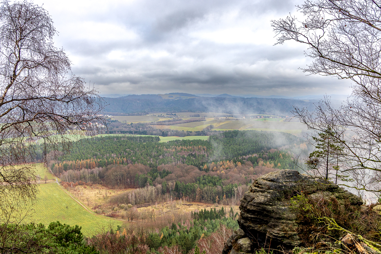 Nebel wabert um uns herum
