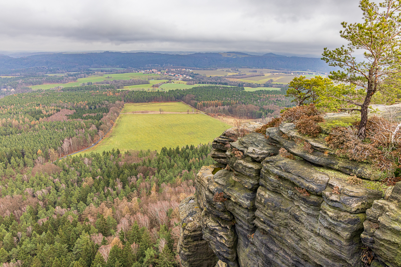 Blick in die umgebende Landschaft