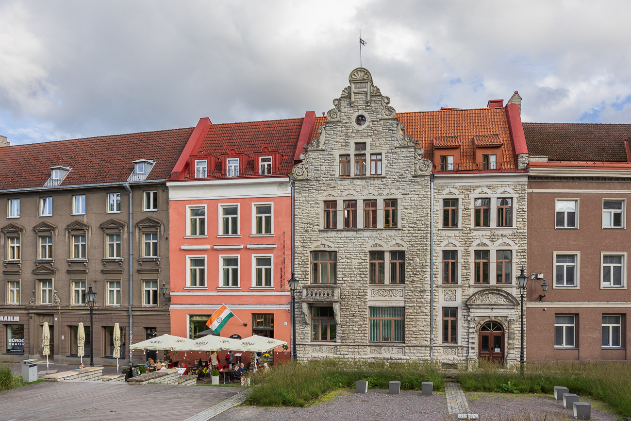 Einige Häuser nahe dem Freiheitsplatz
