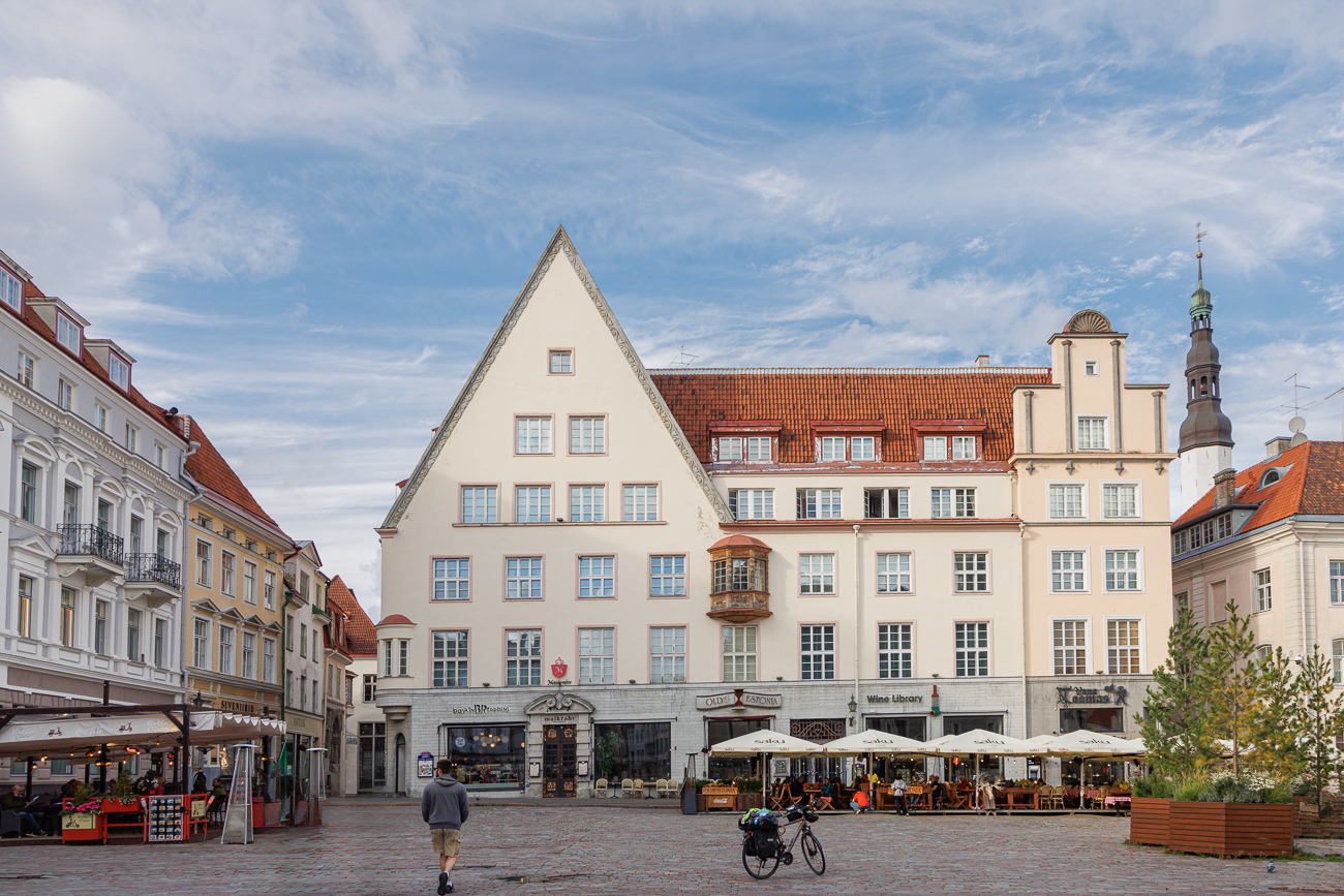 Da ist jemand weit geradelt, Respekt!