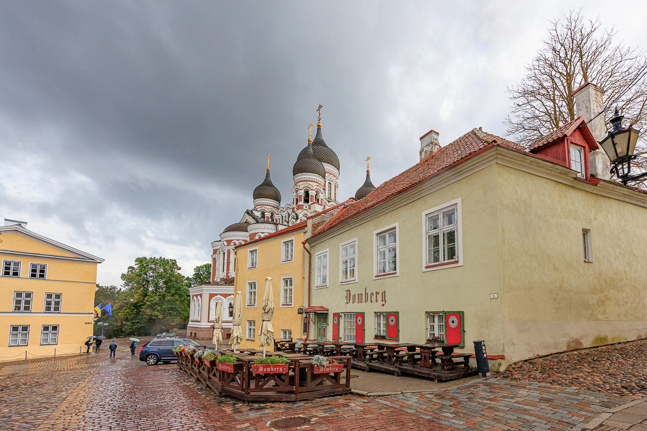 ... auch wenn es gerade regnete