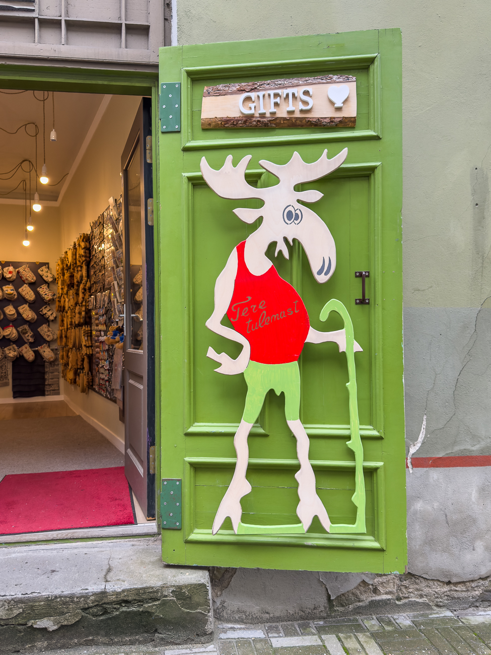 Einer der zahlreichen Andenkenläden